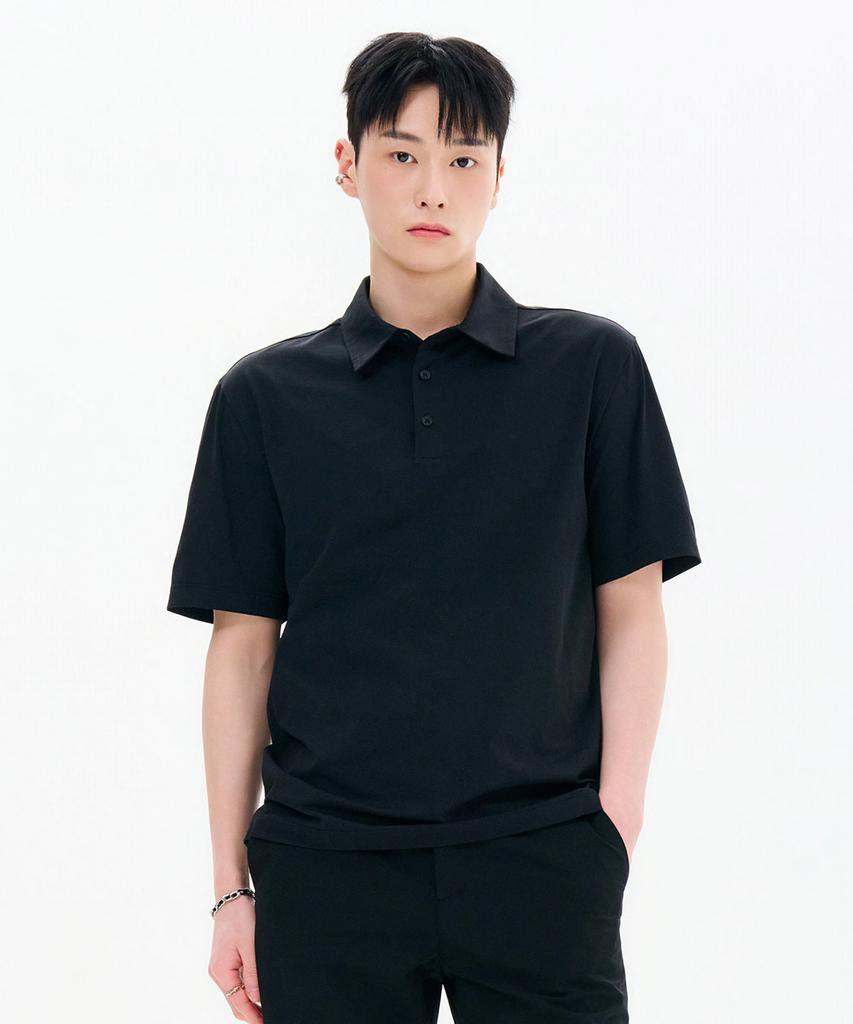 CHASECULT Unisex Cool Collared Short Sleeve Tee-Fcru5714E03