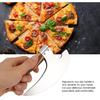 Diydeg Pizza Cutter Axe, Multi Purpose Stainless Steel Handmade Pizza Cutter with Anti Slip Pine Handle, Medieval Pizza Cutter Kitchen Tools for