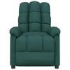 Recliner Dark Green Fabric