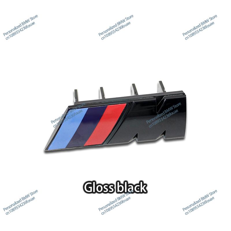 For BMW 5SE28 3D ABS M Logo Car Front Grille Badge For BMW X1 X2 X3 X4 X5 X6 F48 G01 E84 E83 F39 F10 F30 G11 G07 G86 G80 G60 E60 E46 Emblem
