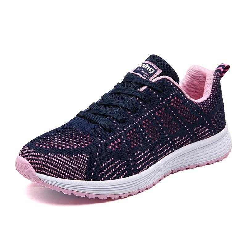 Scarpe da ginnastica traspiranti da donna Scarpe da corsa Scarpe casual per abbigliamento sportivo fitness
