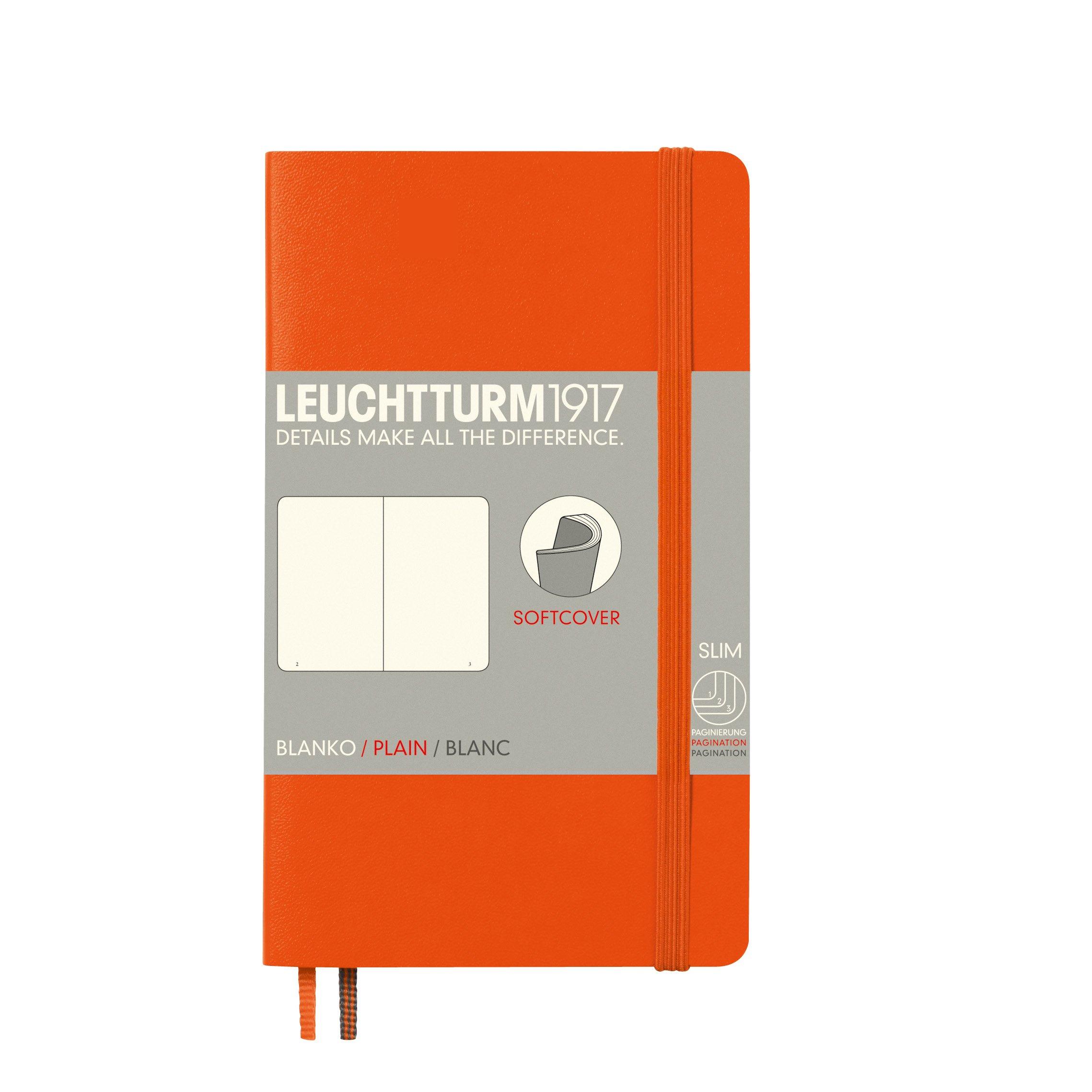 

Leuchtturm Блокнот A6 Без линовки Мягкая обложка Оранжевый 349280 Официальный импорт оранжевый