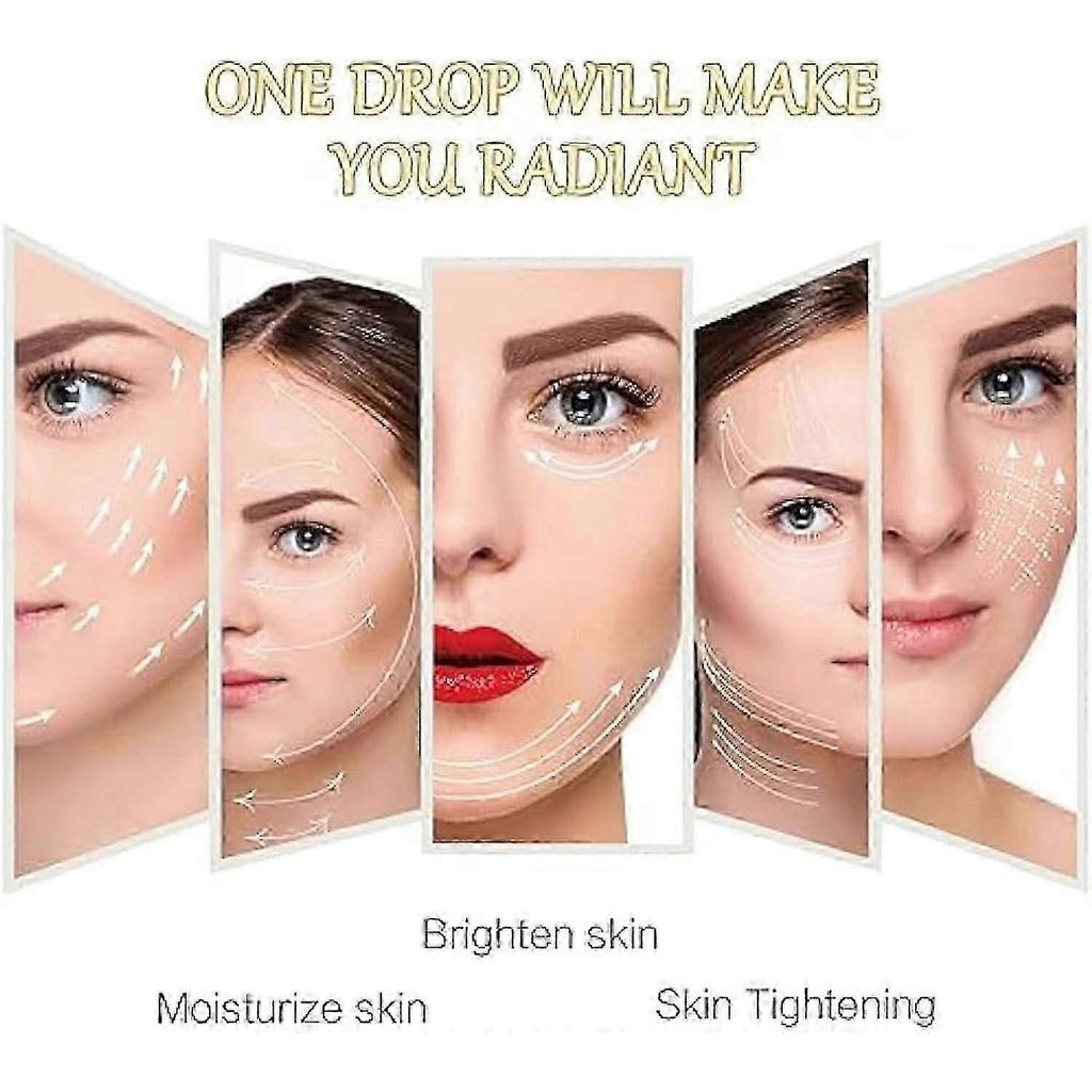 Bienenstichserum, 2 Stück Premium Anti-Aging mit Kollagen - Tiefenfeuchtigkeit & Faltenreduktion - 30ml