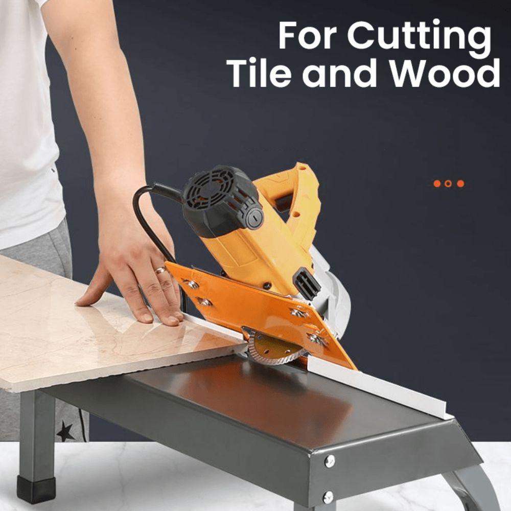 Cutting Machine Base Plate Saw Guide Plate 45° Diagonal Cutting Guide Rail Bottom Plate