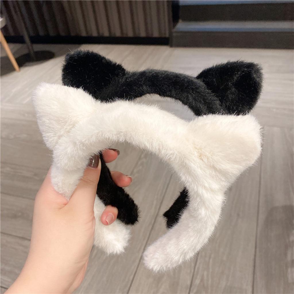 Cosplay Cat Ear Headband Woman Students Carnivals Anime Character Hairband Cat Ear Headbands Plush Christmas Hair Hoop