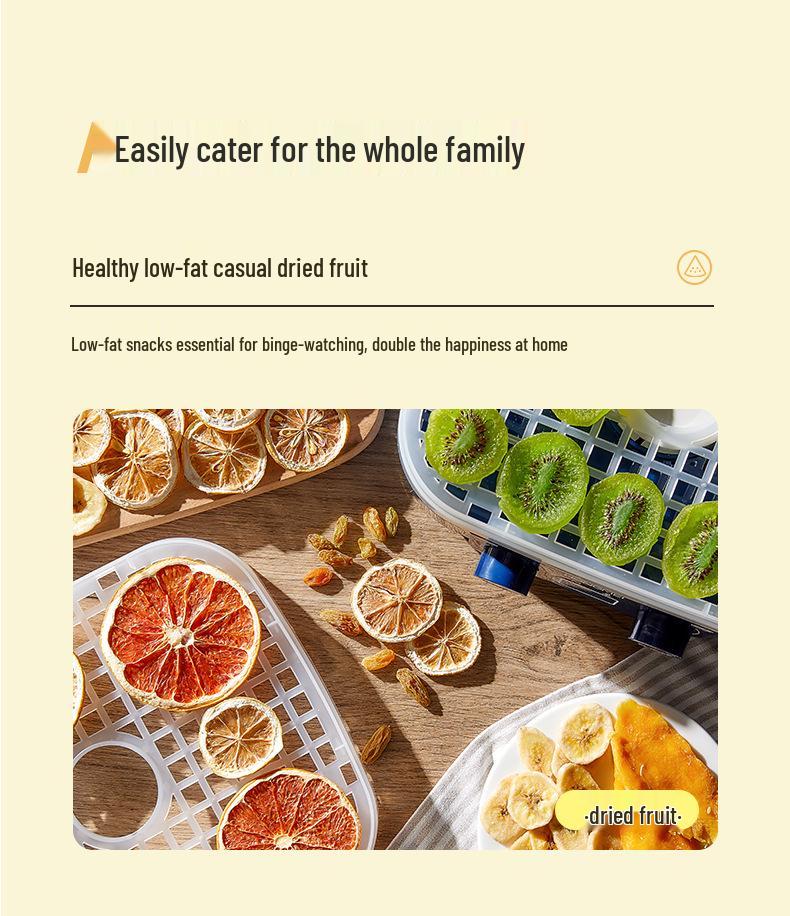 Domowy dehydrator do owoców i warzyw: Maszyna do przekąsek i suszonych owoców