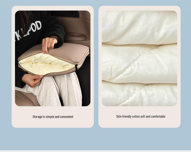 XPeng Original Car Pillow Blanket: Dual-Use Throw Pillow and Lumbar Support for Car Interior Decoration