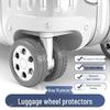 Silicone Silent Luggage Wheel Cover - Universal Replacement Accessory
