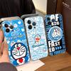 Cute Cartoon D-Doraemons TPU Silicone Case For IPhone 11 12 13 14 15 16 17 Pro Max Shockproof Clear Back Cover