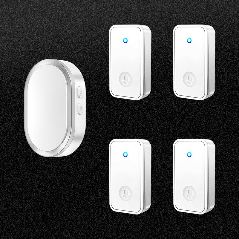 Wireless Waterproof Self-Powered Doorbell | Ultra-Long Range | Battery-Free | Smart Remote Control for Elderly Assistance
