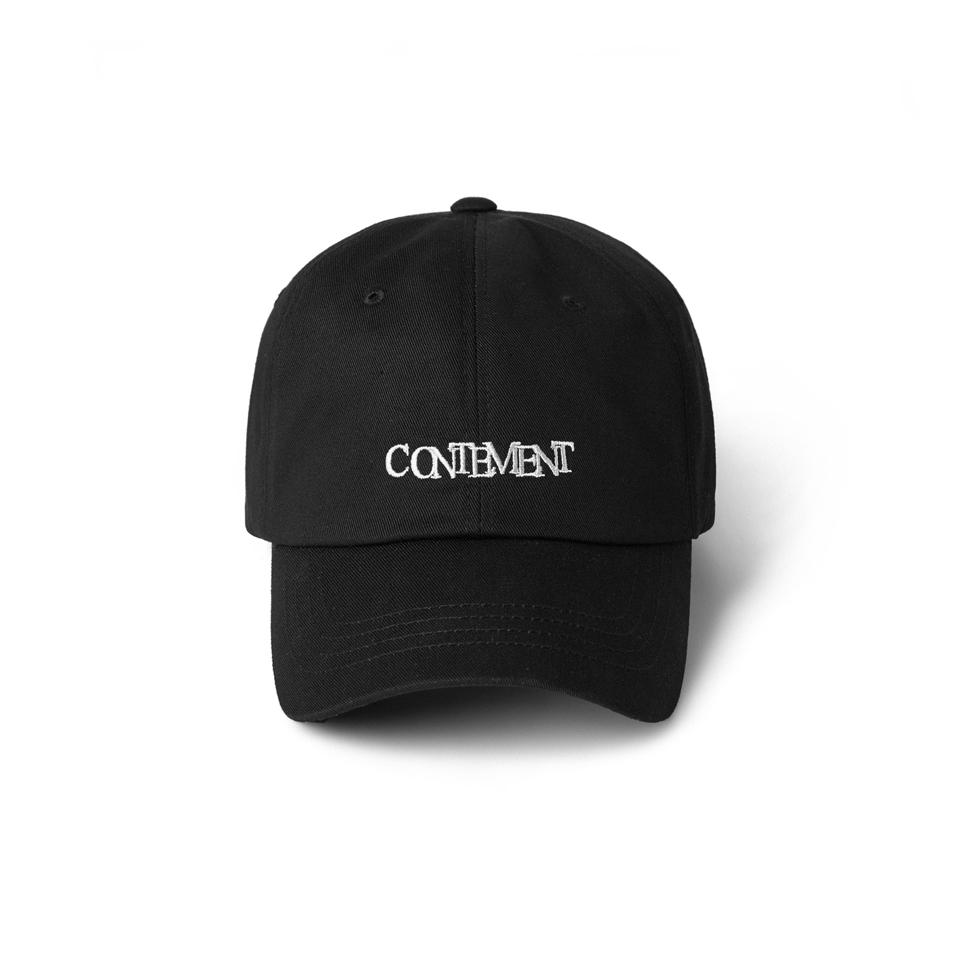 CONTEMENT Signature Logo Cap_Black