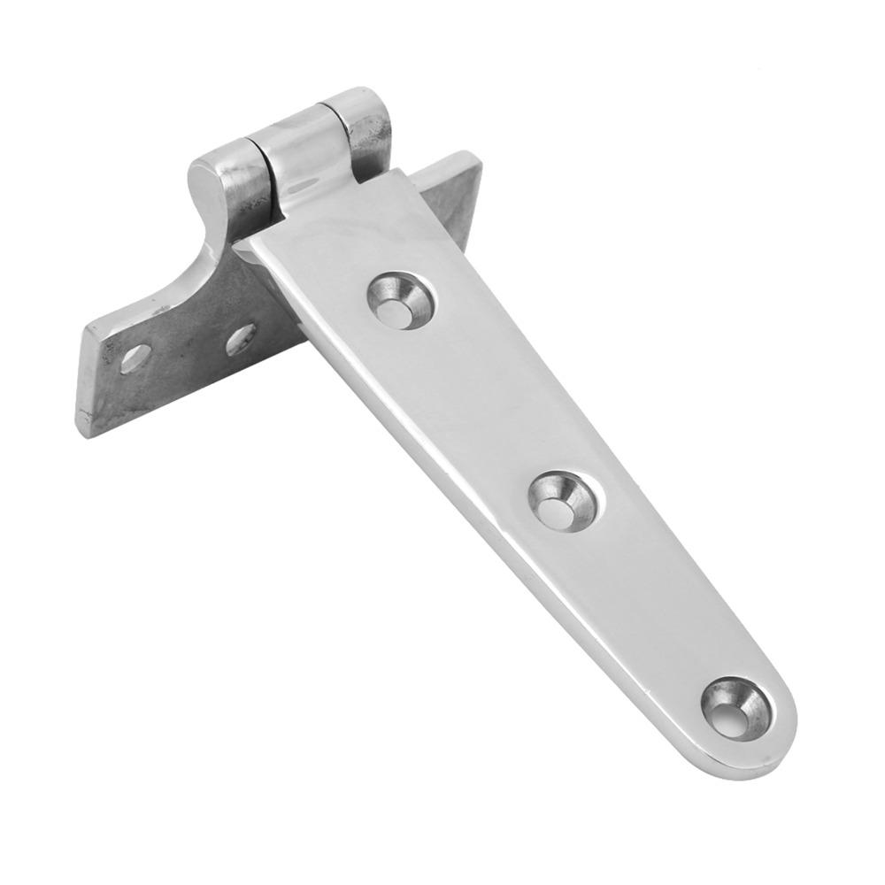 2 PCS Marine Grade T Hinge 316 Stainless Steel Door Hinge Boat Hatch Hinge  for Boats and Doors