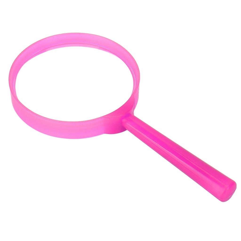   Handheld Magnifier with Plastic Handle Portable Reading Magnifying Loupe for Students Children