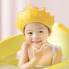 Elegant Crown Design Adjustable Bathing Cap Waterproof Reusable Hair Protector for Women Men and Family Care