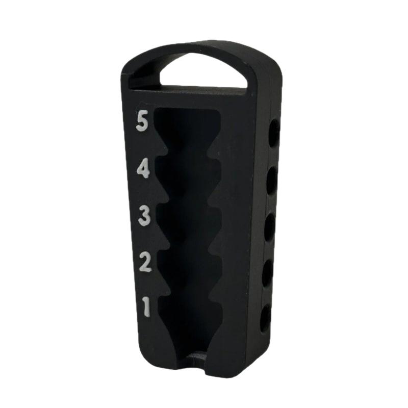 

Golf Tee Height Adjuster With Storage Holder Precision Golf Tee Elevator Portable 3D Printed Tee Setter Golf Training Aid A1