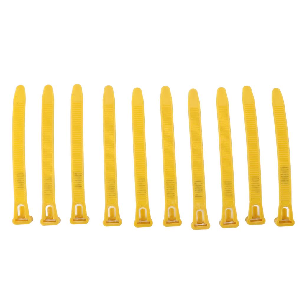 100pcs Chicken Leg Rings Plastic Lightweight Adjustable Fadeless Numbered Poultry Identification Leg Tags for Duck Goose