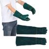 Animal Handling Gloves Scratch Proof Soft Breathable Comfortable Dog Training Anti Bite Gloves for Snakes for Reptile