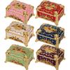 Embossed Castle Jewelry Storage Box Mini Portable Ring Storage Jar  Gifts For Friends