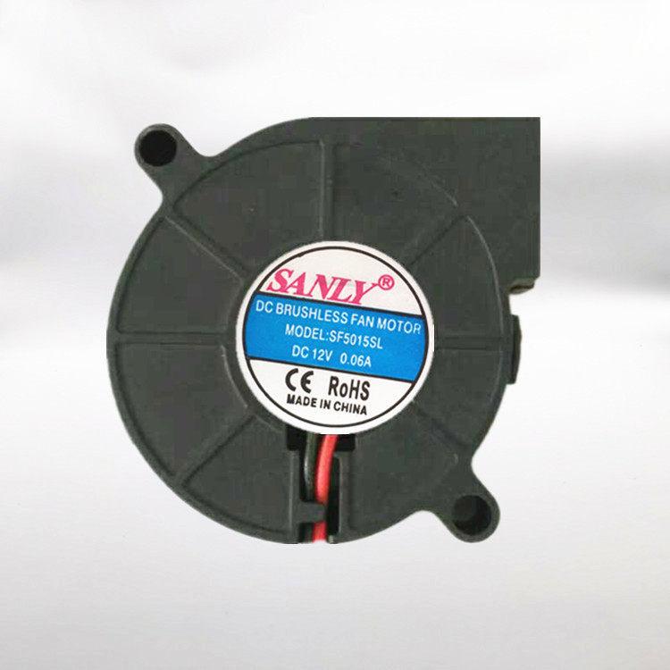 

Ultra-Quiet USB Blower Fan 5V/12V/24V 5cm SF5015SL for Humidifiers DC 12V 0.20A