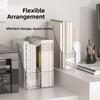 PET A4 Storage Filing Box Transparent Paper File Organizer  Desktop Supplies