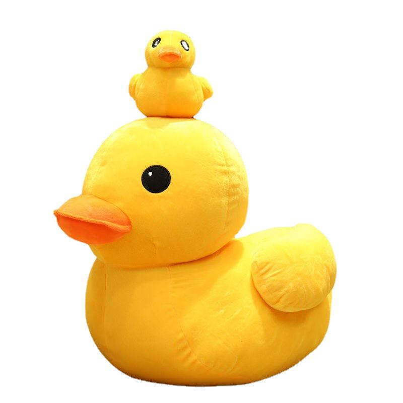 Large Yellow Duck Plush Toy for Kids and Parent-Child Activities
