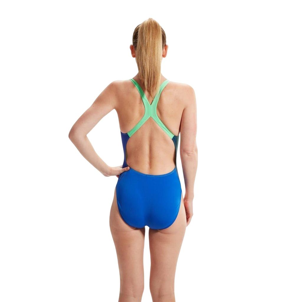 Speedo Womens/Ladies Placement Digital Print One Piece Swimsuit