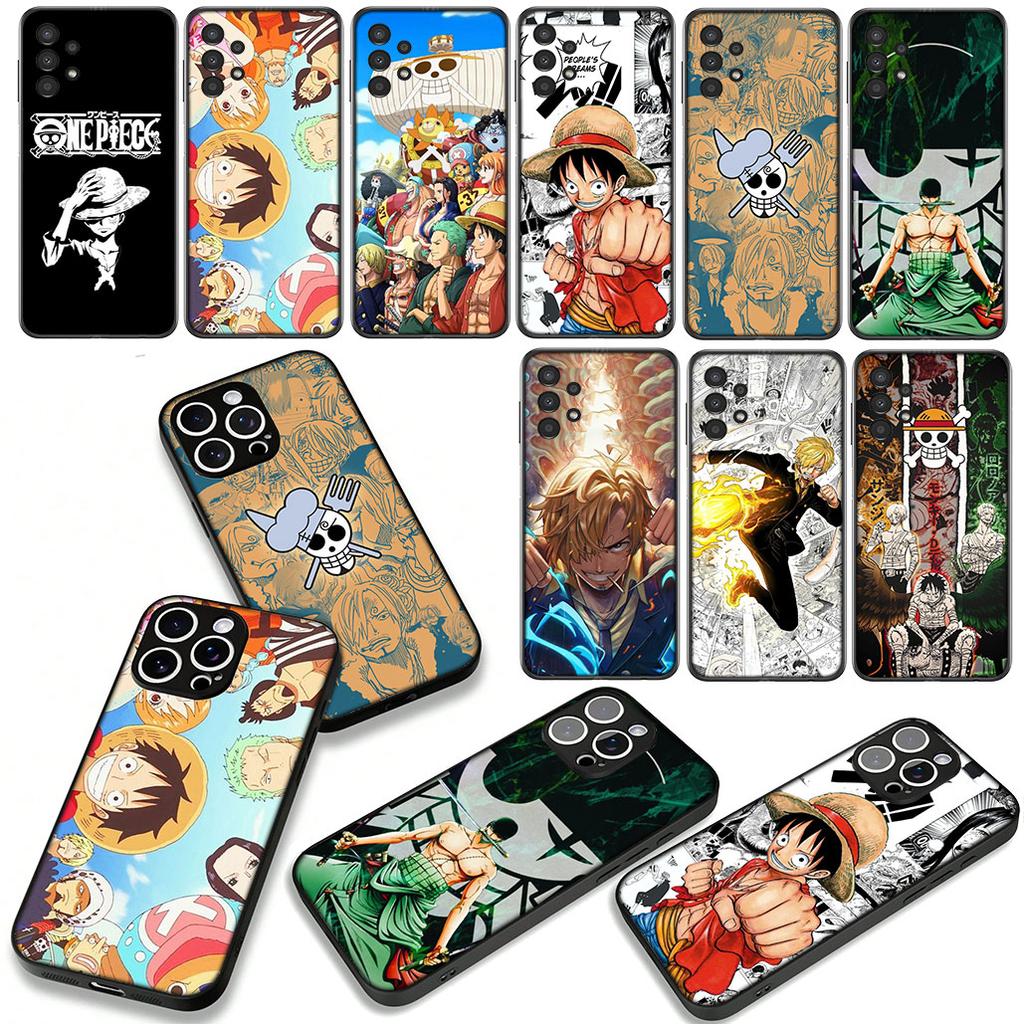 Roronoa Zoro Luffy One Pieces Sanji Phone Cover Case for Xiaomi Redmi 15C 15 A4 A5 9A 9T 10A 10C 9C NFC 14C Note 11 9 10 Pro 8T