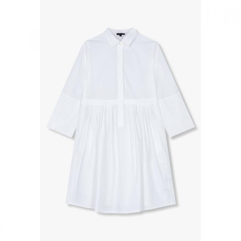 

Emporio Armani Women Half Button Up Pleated Dress A525112505 42
