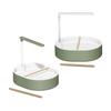 Parrot Bathtub Gift,Bird Automatic Bath Shower Box with Pump,with Wooden Perches for African Grey,Indoor,Lovebird,Parakeet