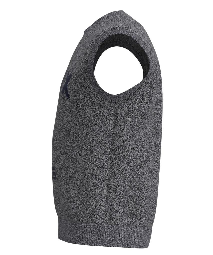 [Ping Apparel] Men's Lightweight Crew Neck Knit Vest (PHOENIX X Mr.PING Logo, Oversized)  Golf  621-3274801 022Light Top Gray M