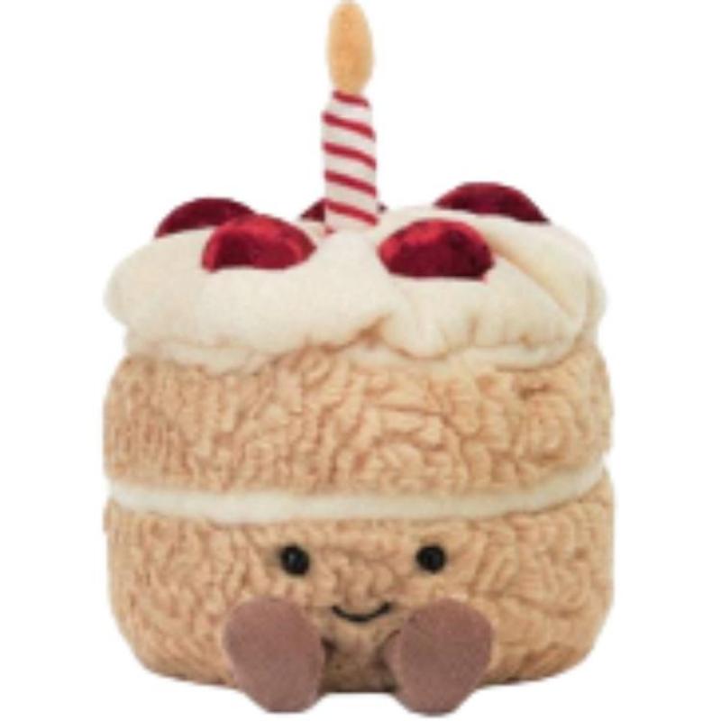 Jellycat Fun Food Bear Wishing Gift Box Cute Doll Plush Small Tall
