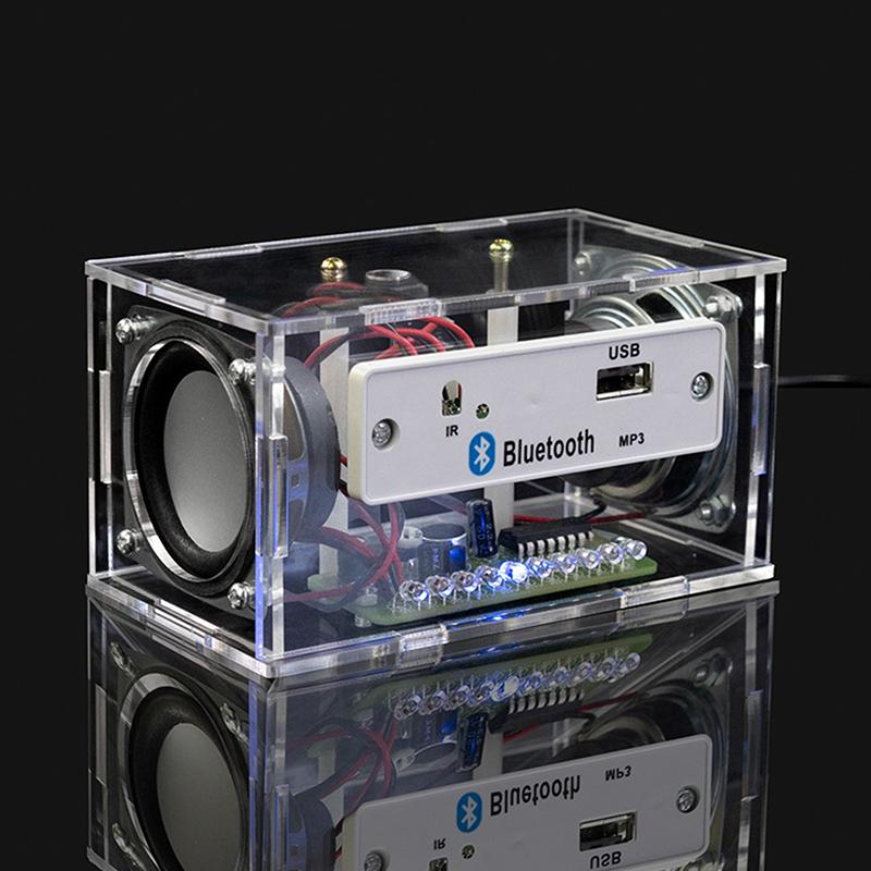 Diy Bluetooth Compatible Speaker Kit Diy Soldering Electronic Projects Soldering Practice Kit For Home School Education Supplies