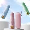 1pc Compact Travel Mini Umbrella Uv Protection Capsule Umbrella 5 Fold Ultra Lightweight Sunshade Umbrellas Protable Manual