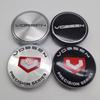 4ks/sada 68mm Vossen Krytky středů kol automobilu Znak automobilu Logo Štítek krytky středu kola Příslušenství pro pneumatiky automobilů