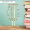 10pcs Gold Electroplating Metal Goblet Shaped Paper Clips Funny Cute Book S for   School Stationery