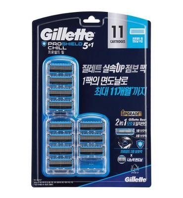 Gillette ProShield Chill Raseerimisterad 11 tk