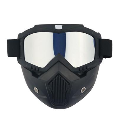Shield Safety Eye Protection Mouth Filter Protective Glasses Goggles Gas Mask Chemical Respirator