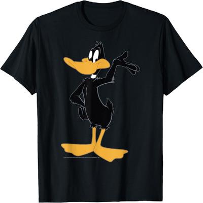 Looney Tunes Daffy Duck Simple Portrait T-Shirt