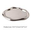 Storage Tray with Polished Round Bottom for Touch Comfortable Does Not Hurt Desk