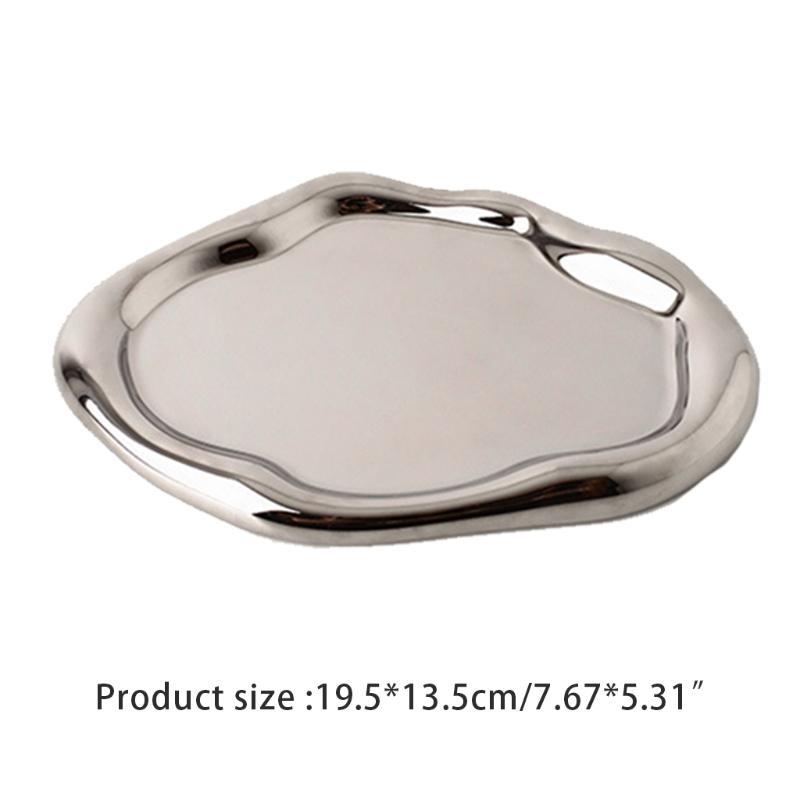 Storage Tray with Polished Round Bottom for Touch Comfortable Does Not Hurt Desk