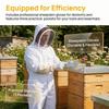 Set 1 Breathable Professional Beekeeping Suit White Full Body Beekeeping Suit  Beekeeping