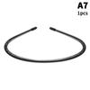 Diadema Metálica Ondulada de Resorte Unisex Sin Deslizamiento Diademas para Deportes al Aire Libre Diadema Simple para Mujeres Hombres Adorno para Lavarse la Cara