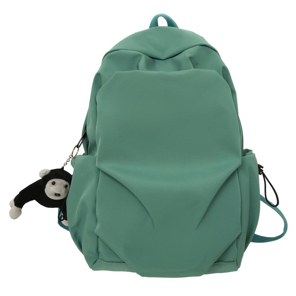 School Bag for Women, College Student Korean Style, Campus Minimalist Large Capacity Backpack, Trendy Brand INS Style, Laptop Backpack for Men