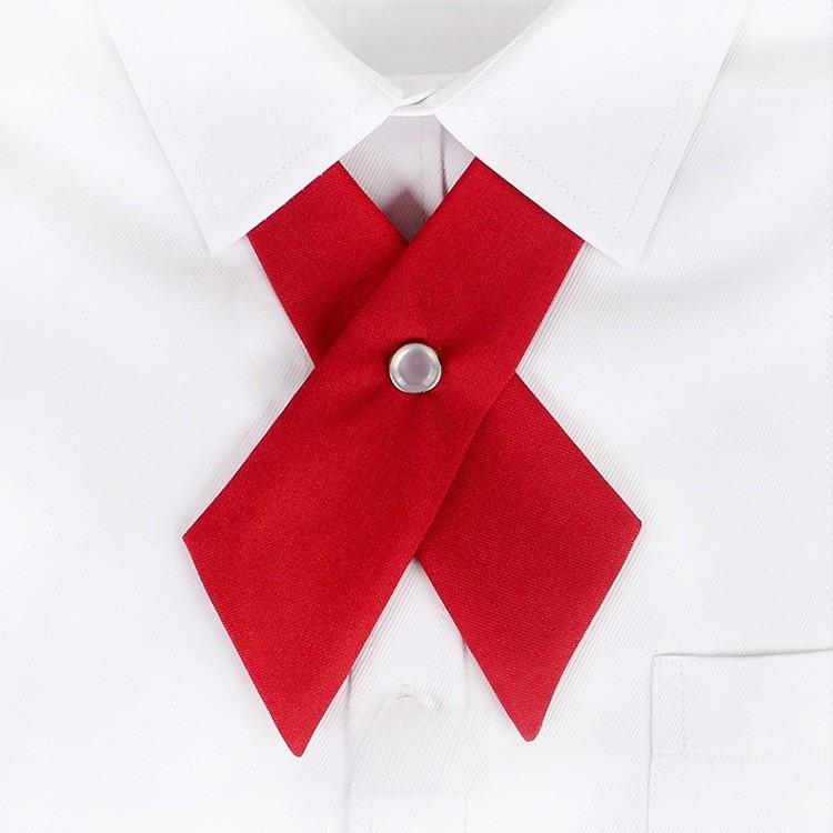 Jk Cross Bow Tie For Men And Women With Elegant Geometric Design Perfect For Formal Occasions