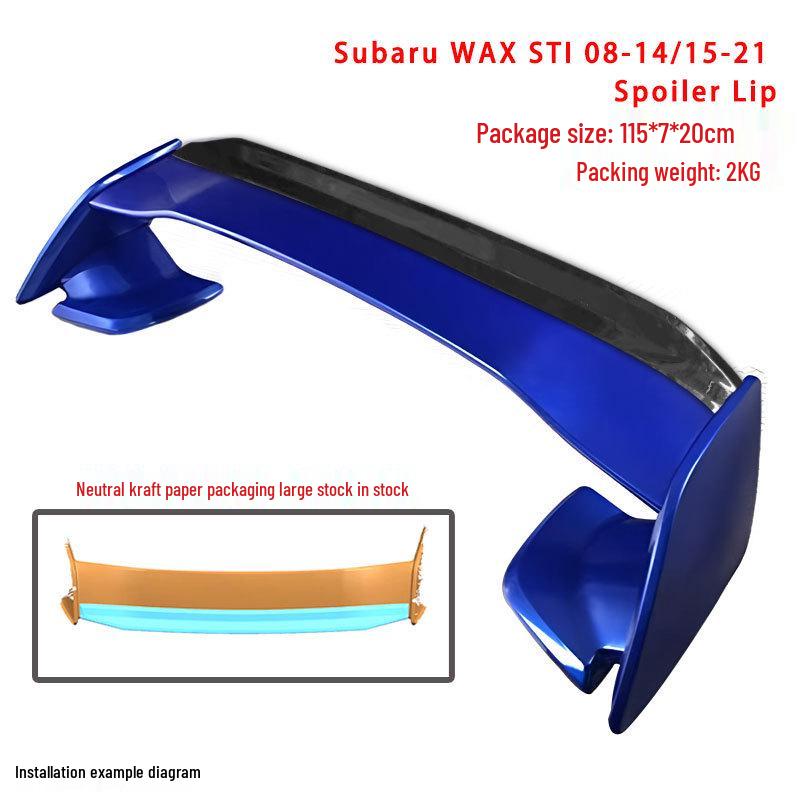 Extended Rear Wing Spoiler for Subaru Impreza WRX STI (08-14/15-22)