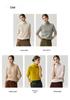 Women's Autumn/Winter Semi-High Neck Cashmere Silk Sweater