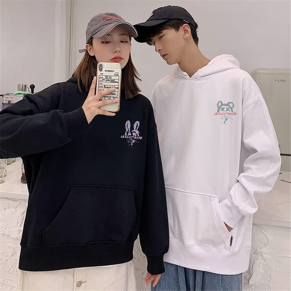 JUTAOPIN Matching Couple Anniversary Harajuku Matching Matching Matching Matching Summer Matching Winter Pajamas, Gray, Hoodie, Gift, Style, Women's,