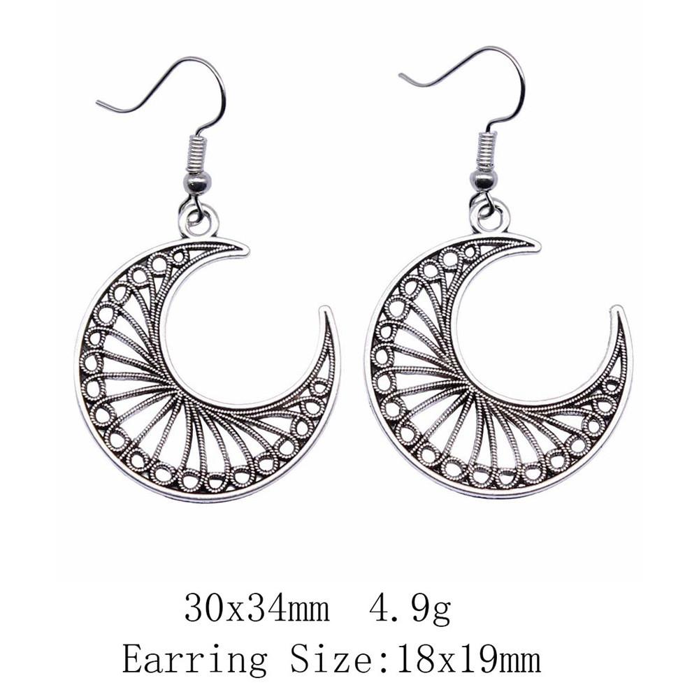 New Year's Day Earrings Women Geometric Water Drop Circle Drop & Dangle Earring Home Garden Party Earrings