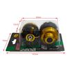High Performances Front Fork Cups for Motorcycle Aluminum Shock Resistant Buffer Cups Simple Installation for Motorbike