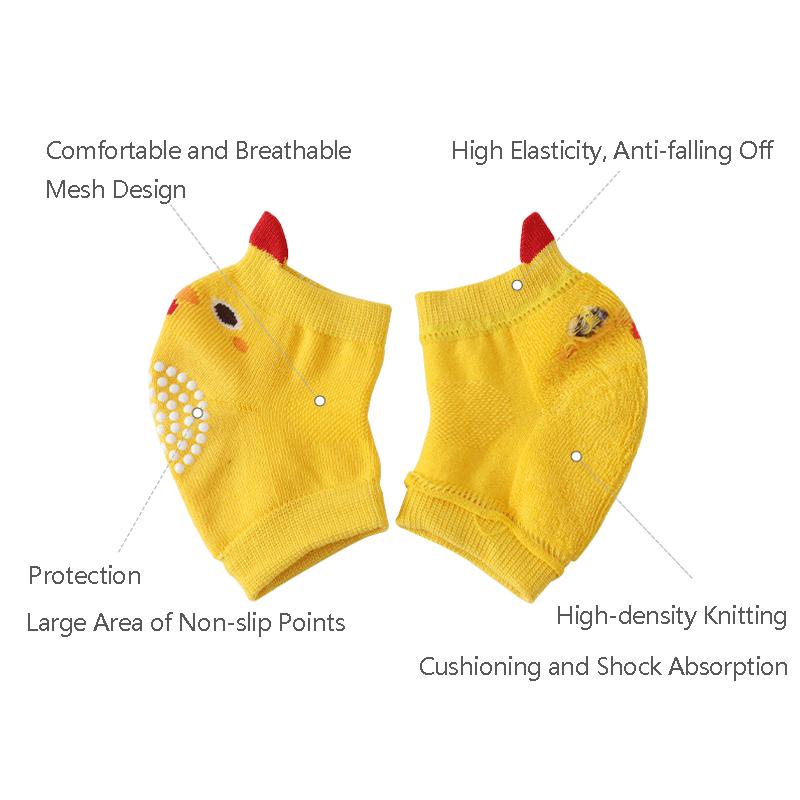 5 Paar Kinder Baby Sicherheit Sport Krabbeln Ellenbogen Kissen Knieschützer Schutzausrüstung